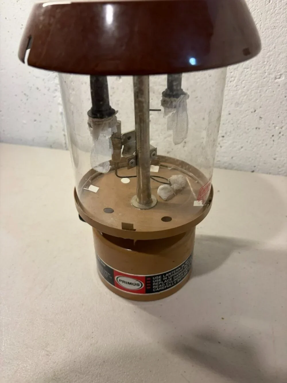 Century Primus Propane Lantern 5500 Vintage Camping Equipment Coleman globe